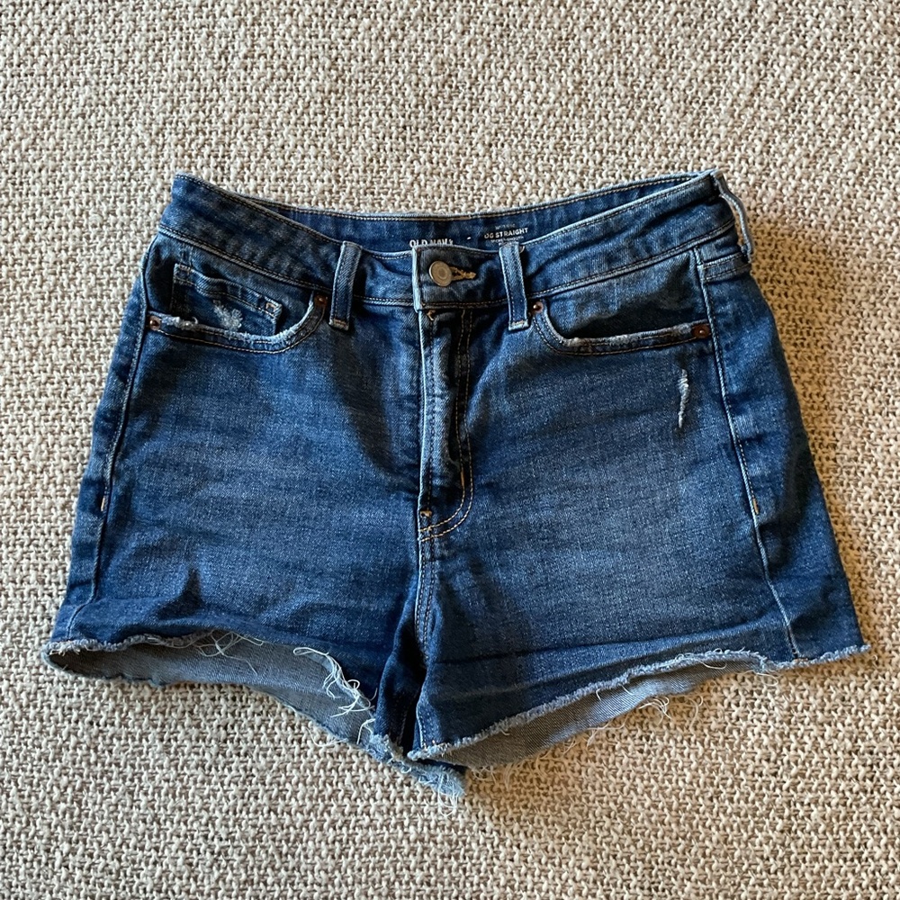 Old Navy Dark Blue Jean Shorts